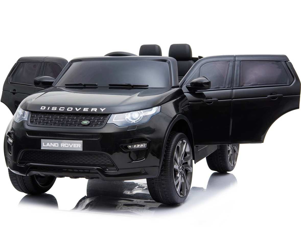 Black Land Rover Discovery Sport 12v Electric Ride On Car – Electric ...
