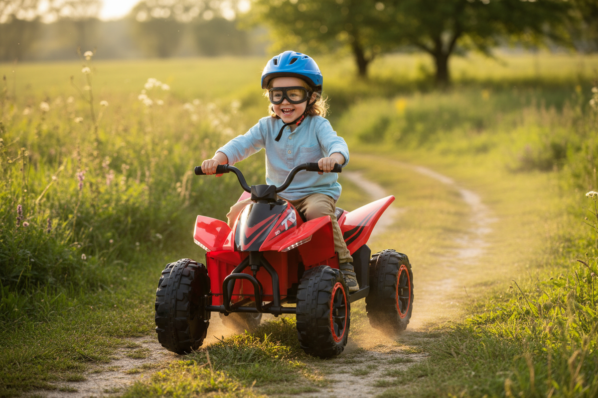 Honda Kids ATV - Child Riding Lifestyle
