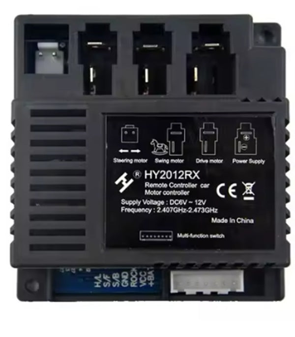 HY2012RX DC 6V–12V Replacement Remote Receiver for Kids Electric Ride On Cars