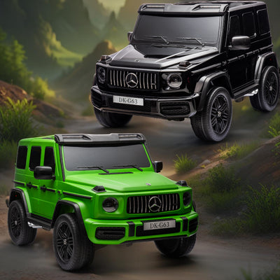 XXL Sized 2-Seater Mercedes G63 24V Kids Ride On Car | Giant G-Wagon