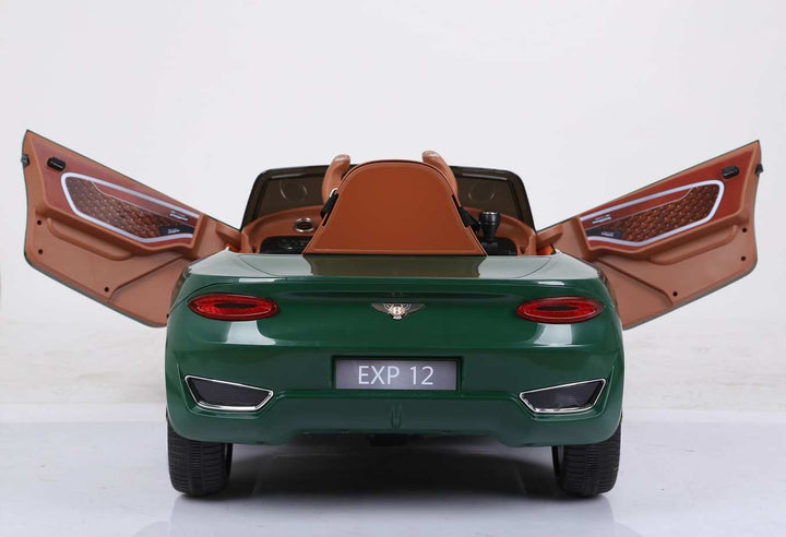 12v Bentley EXP12 Green Ride on Car