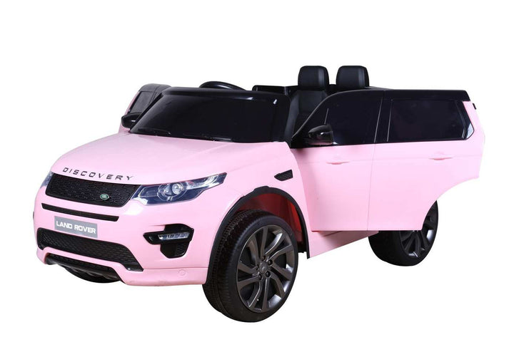 Pink 12v Land Rover Discovery Sport ride on car