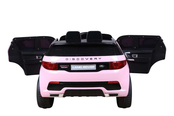 Pink Land Rover Discovery Sport SUV Jeep 12v Electric Ride On Car + Parental Remote Control HL2388-721