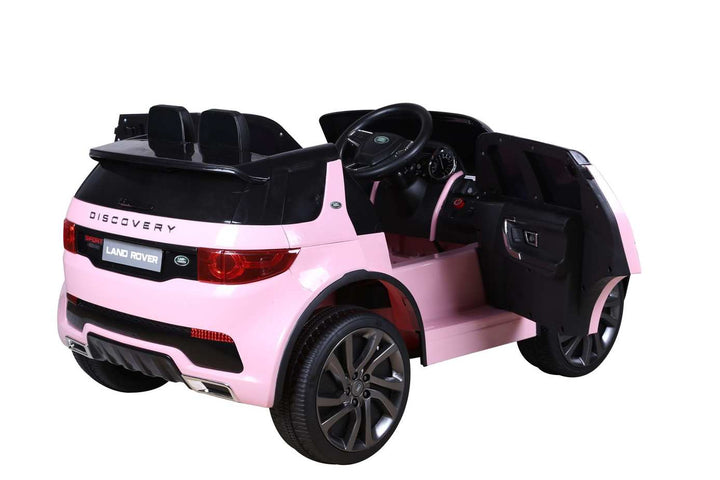 Pink Land Rover Discovery Sport SUV Jeep 12v Electric Ride On Car + Parental Remote Control HL2388-723