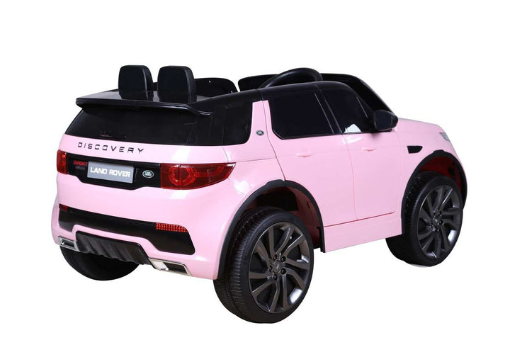 Pink Land Rover Discovery Sport SUV Jeep 12v Electric Ride On Car + Parental Remote Control HL2388-722