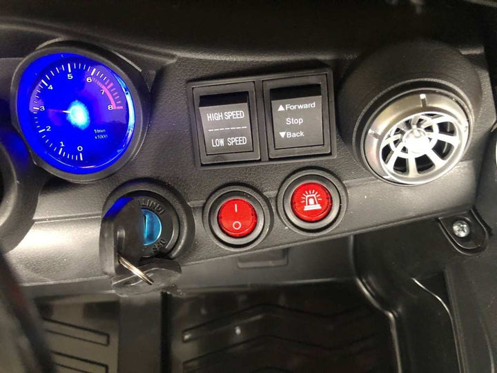 12v Electric Police Ride on Car with Parental Remote Control JC666-812