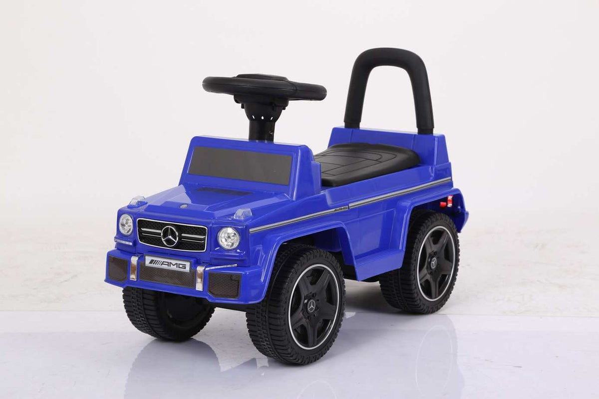 Blue Licensed Mercedes G63 AMG Foot To Floor Ride On Car