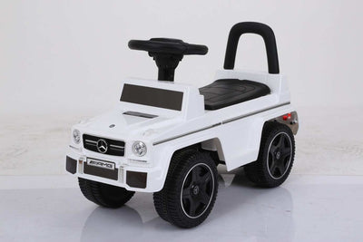 White Licensed Mercedes G63 AMG Foot To Floor Ride On