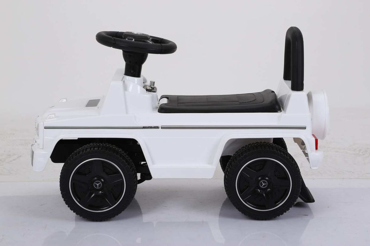White Mercedes G63 AMG Ride on Car