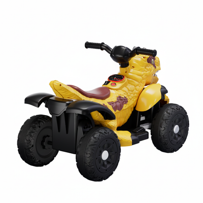 Jurassic Quad Detail - White BG