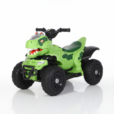 Jurassic Quad Green - White BG