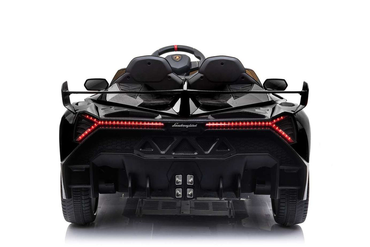 Kids Lamborghini Veneno 24V 2 Seater Electric Ride-On Car with Parental Remote Control