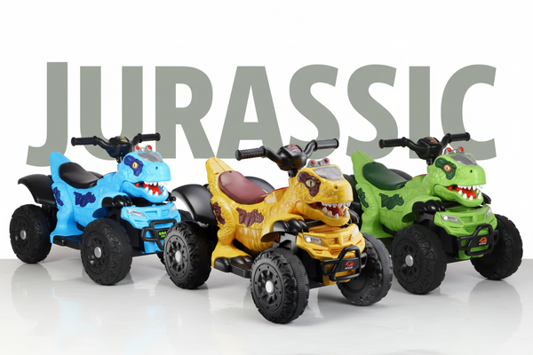 Kids Dinosaur Jurassic Quad - All 3 Colours