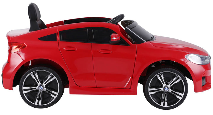 kids electric car in red with remote control