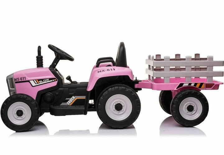 kids electric farm yard tractor