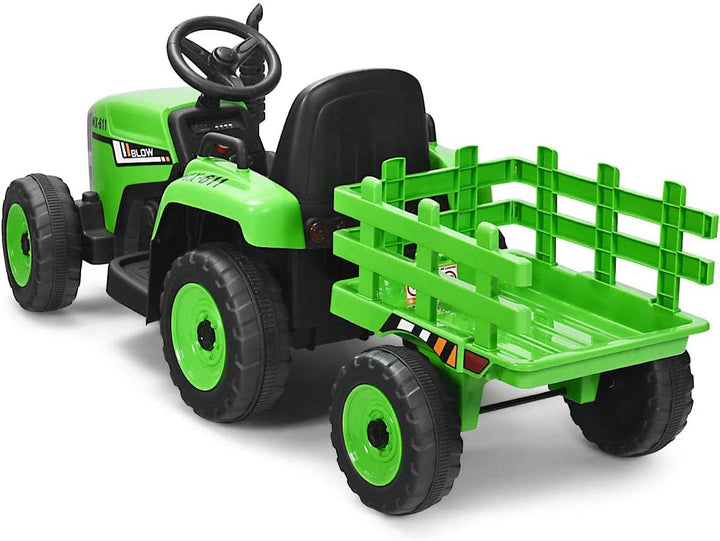 kids electric tractor with trailer