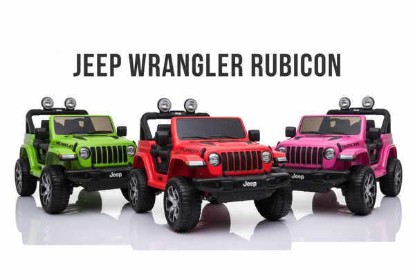 Kids Jeep Wrangler Rubicon - All 3 Colours