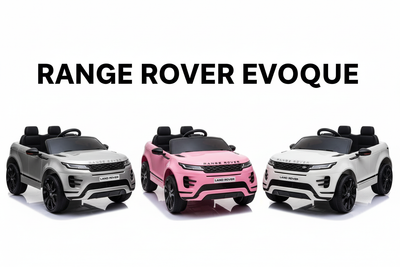 Kids Range Rover Evoque - Silver, Pink, White