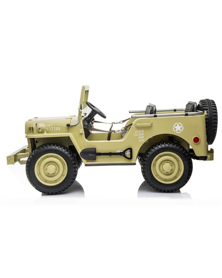 kids ride on Jeep for 3