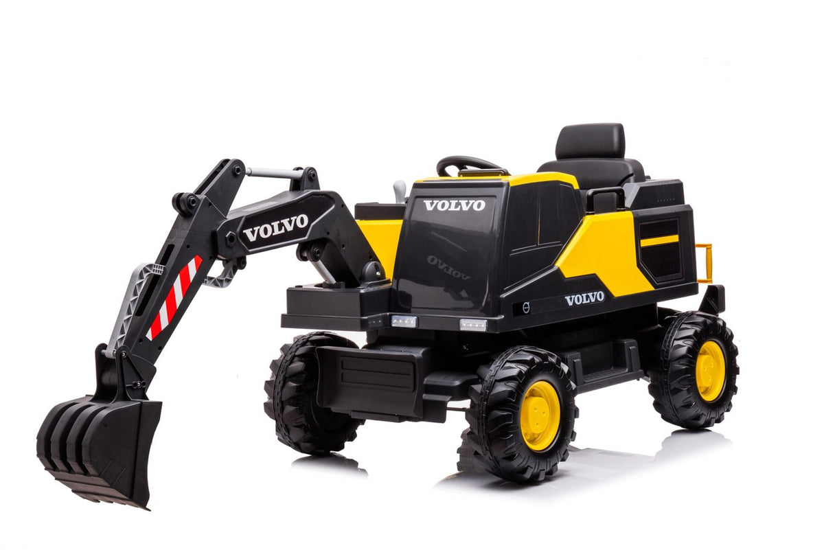 Volvo Kids Ride on Excavator 12V With Leather Seat and Parental Remote