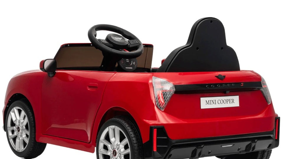 Officially Licensed Mini Cooper Kids Electric Ride On Car 12V with Parental Remote