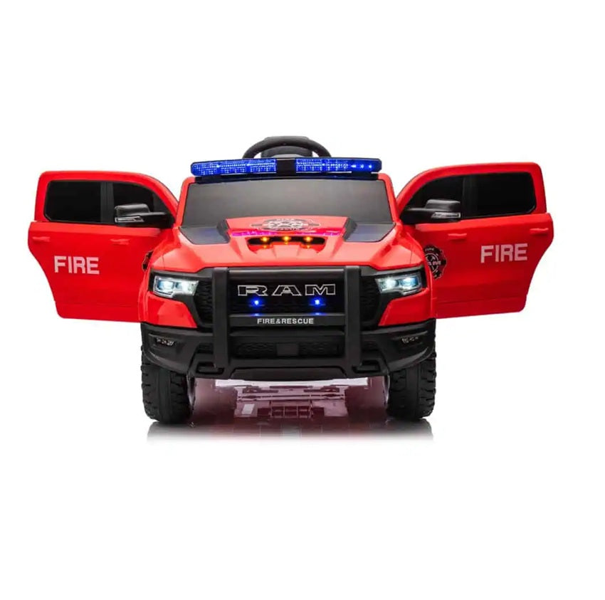 Red Fire Truck 12V Electric Ride-On: Become a Hero!