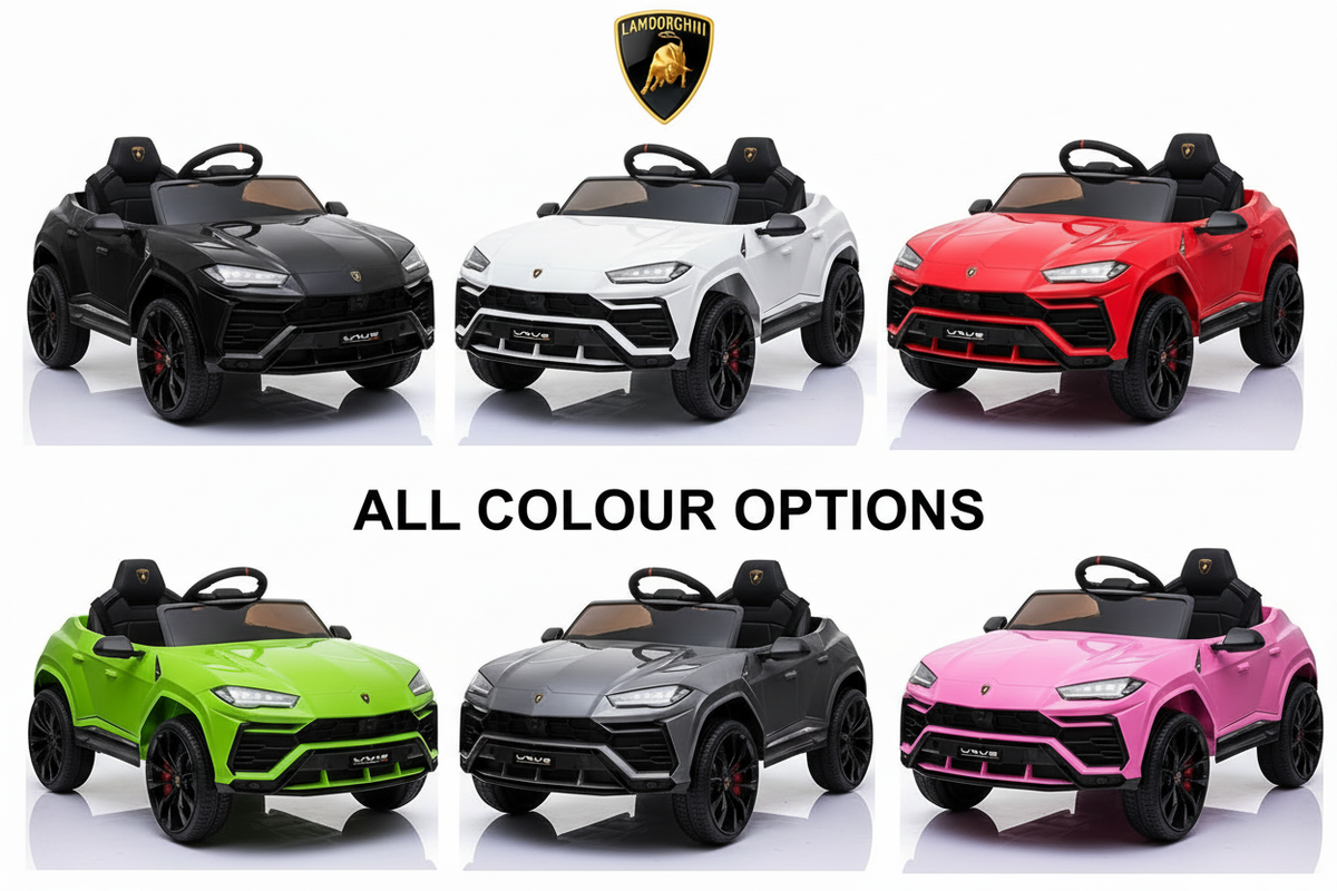 Lamborghini Urus with Logo and Text