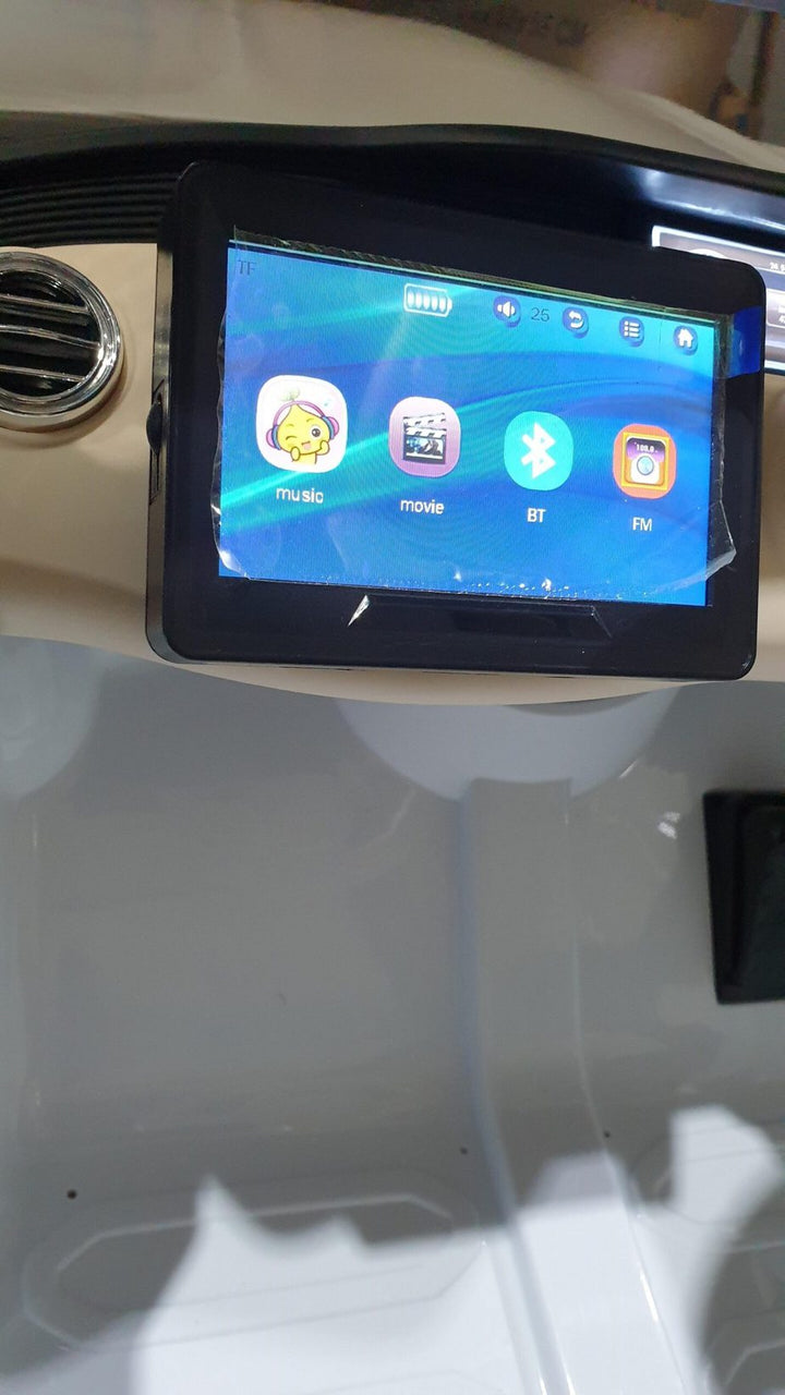 MP4 TV For kids ride on mercedes car