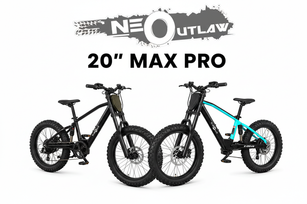 Neo Outlaw Max Pro 20" - Black & Blue