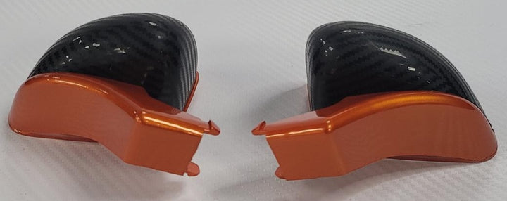 orange wing mirrors for kids ride on mclaren