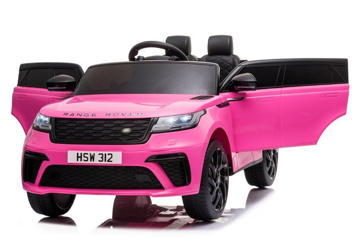 pink kids car off road