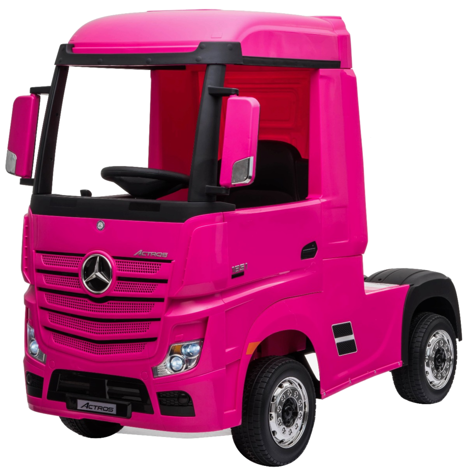 Kids Mercedes Actros 24V Electric Ride-On Lorry & Truck with Trailer