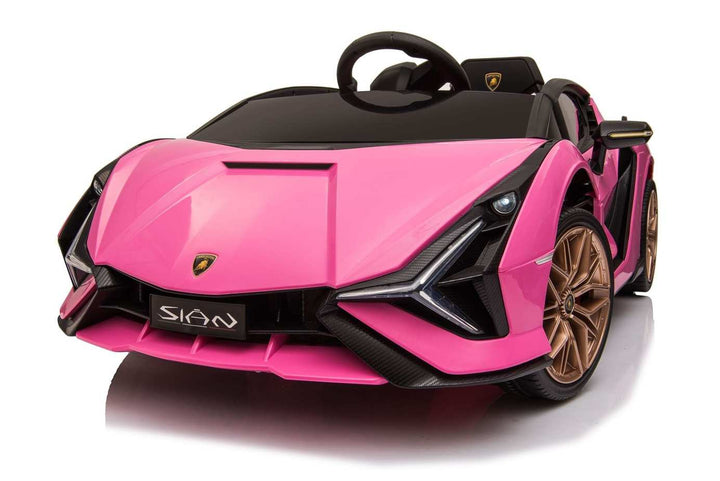 Lamborghini sian electric ride on car for kids