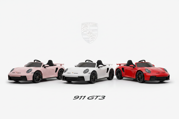 Porsche 911 GT3 Kids Electric Cars - All Three Colours