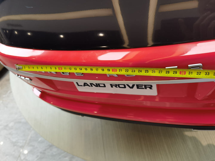 range rover vogue ride on decal size