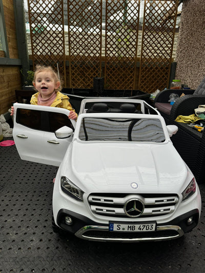Kids Mercedes X Class Electric Ride-on Car 2 Seater with MP4 TV