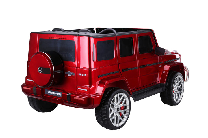 red merc kids ride on car