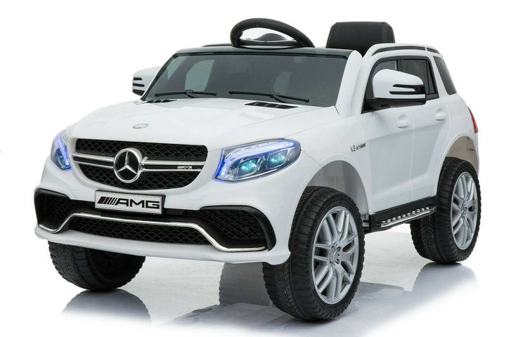 Mercedes GLE White Kids Car