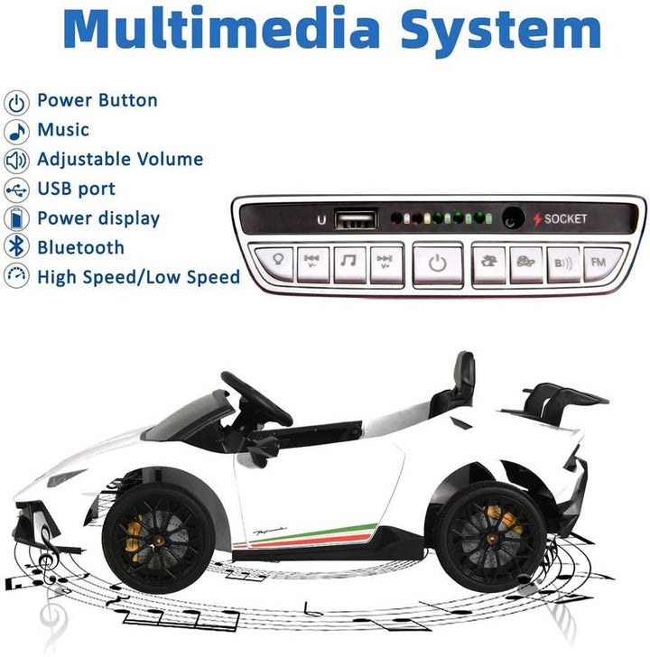 Lamborghini Huracan Kids electric ride on car with remote