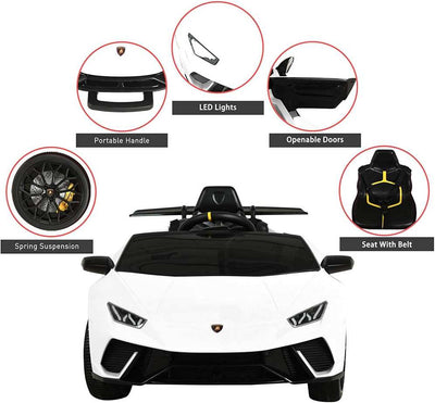 Kids ride on Lamborghini electric car
