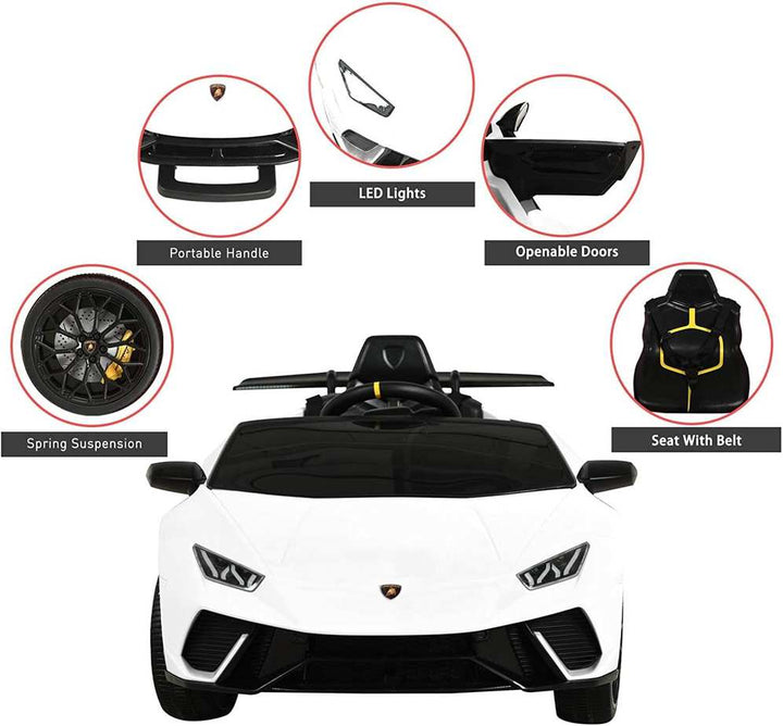Kids ride on Lamborghini electric car
