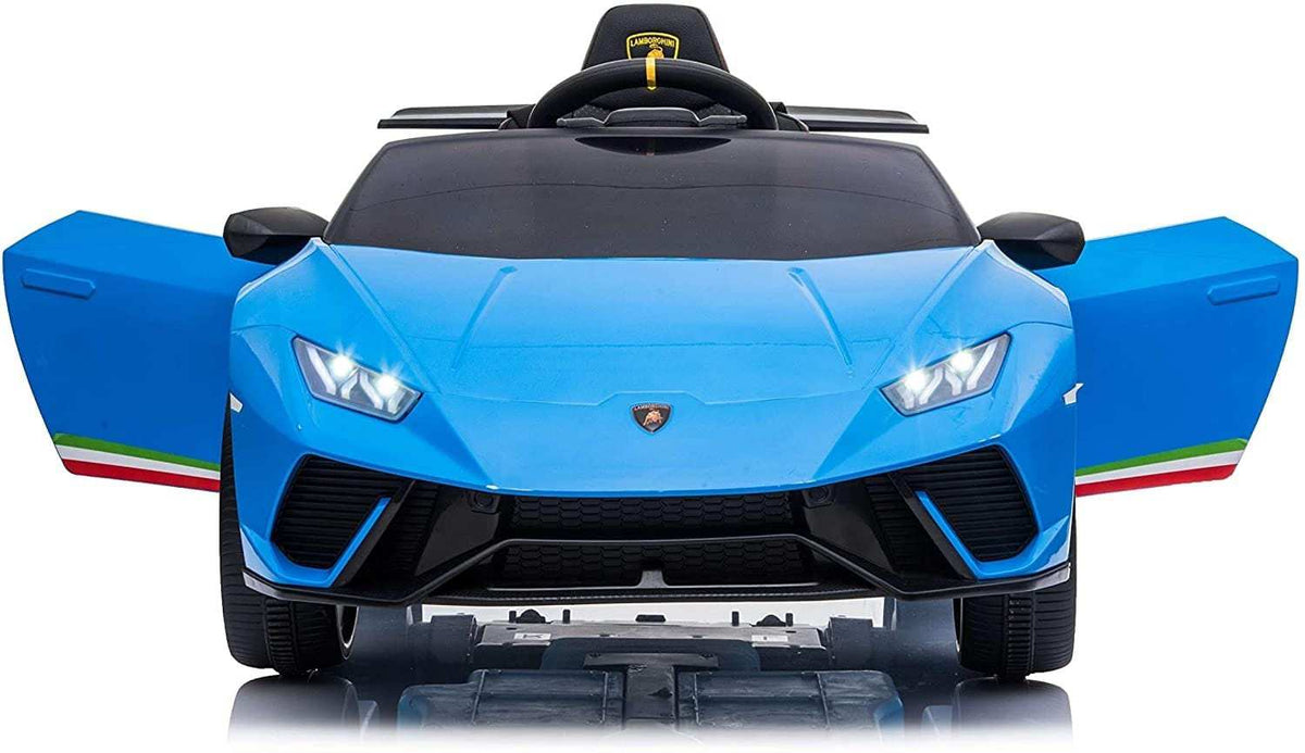 Lamborghini Blue Kids ride on car