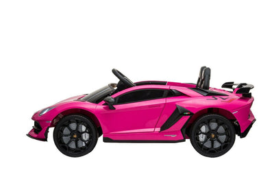 12v Ride-on Electric Lamborghini Aventador SVJ with Parent Remote