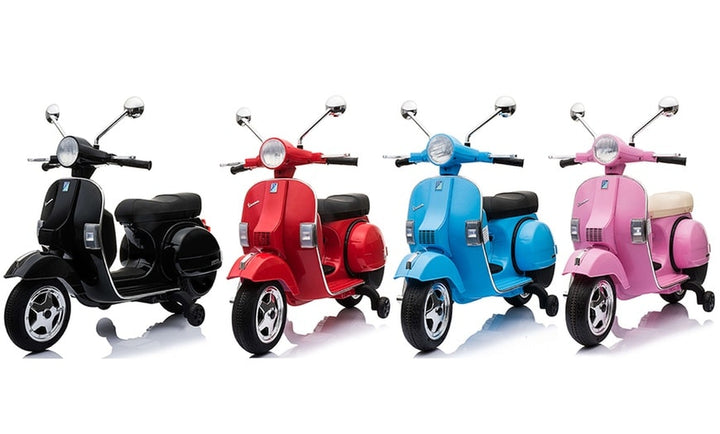 vespa px150 kids electric scooter