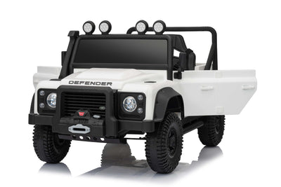 White Kids Car