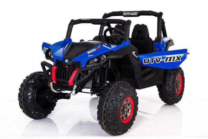 24v blue UTV Quad Buggy off road ride on