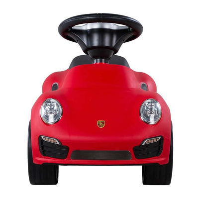 Red Licensed Porsche 911 Foot to Floor Push Along Ride on