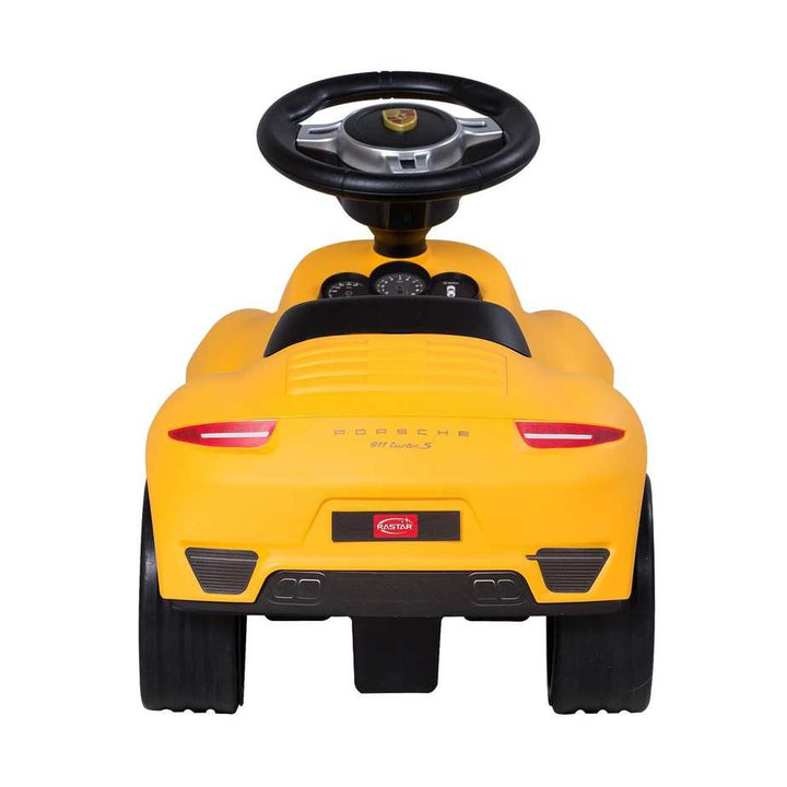 Yellow Licensed Porsche 911 Foot to Floor Ride on-206