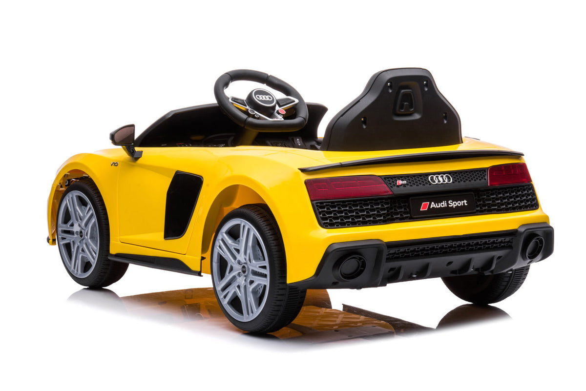 kids audi yellow