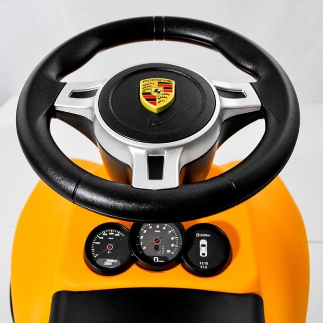 Yellow Licensed Porsche 911 Foot to Floor Ride on-207